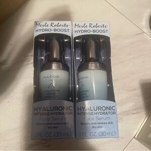 New in box lot of 2 Merle Roberts Hydro-Boost Intense Hydrator Face